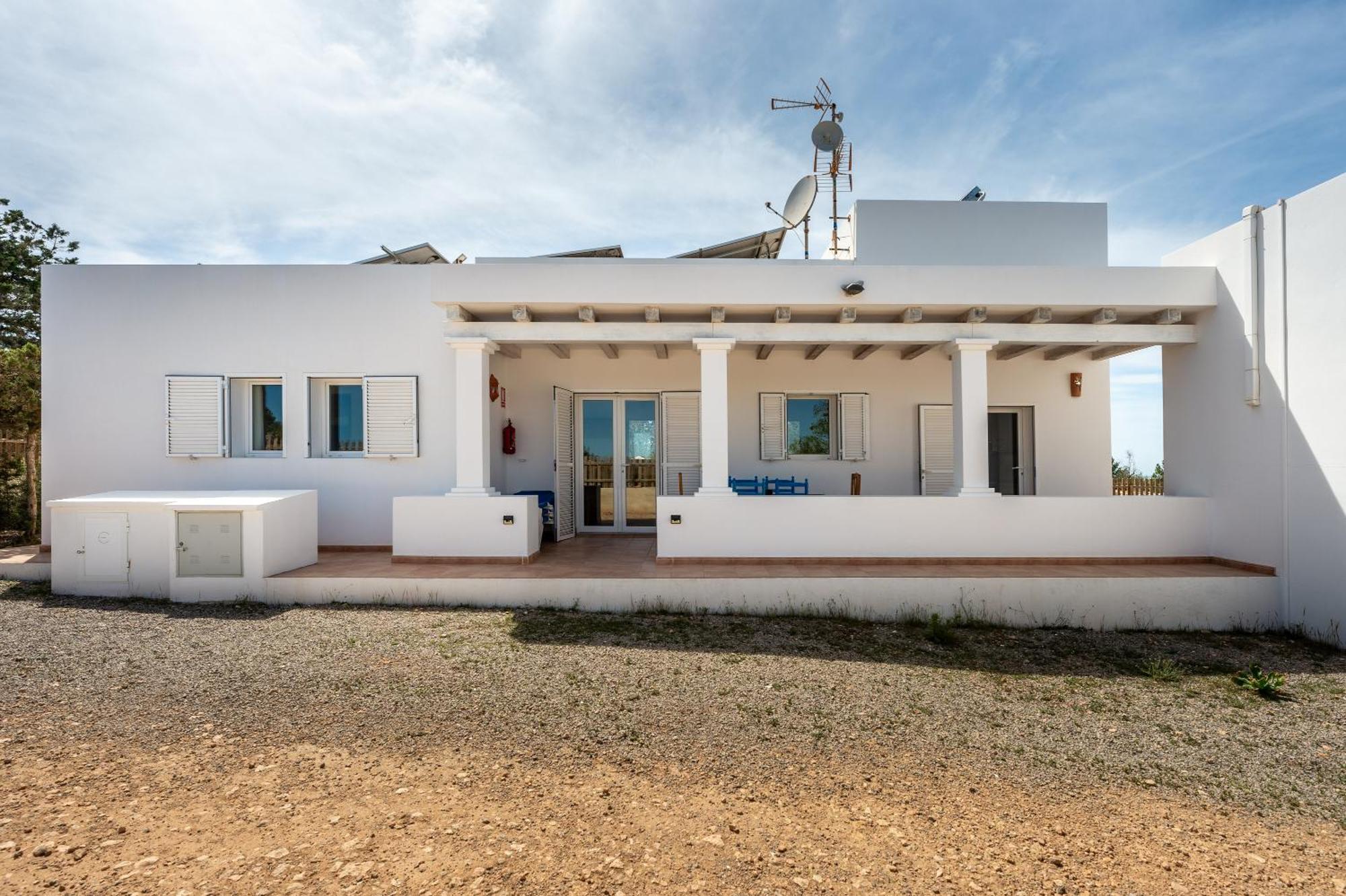 Villa Casa Es Vedra Cala Saona Exterior foto